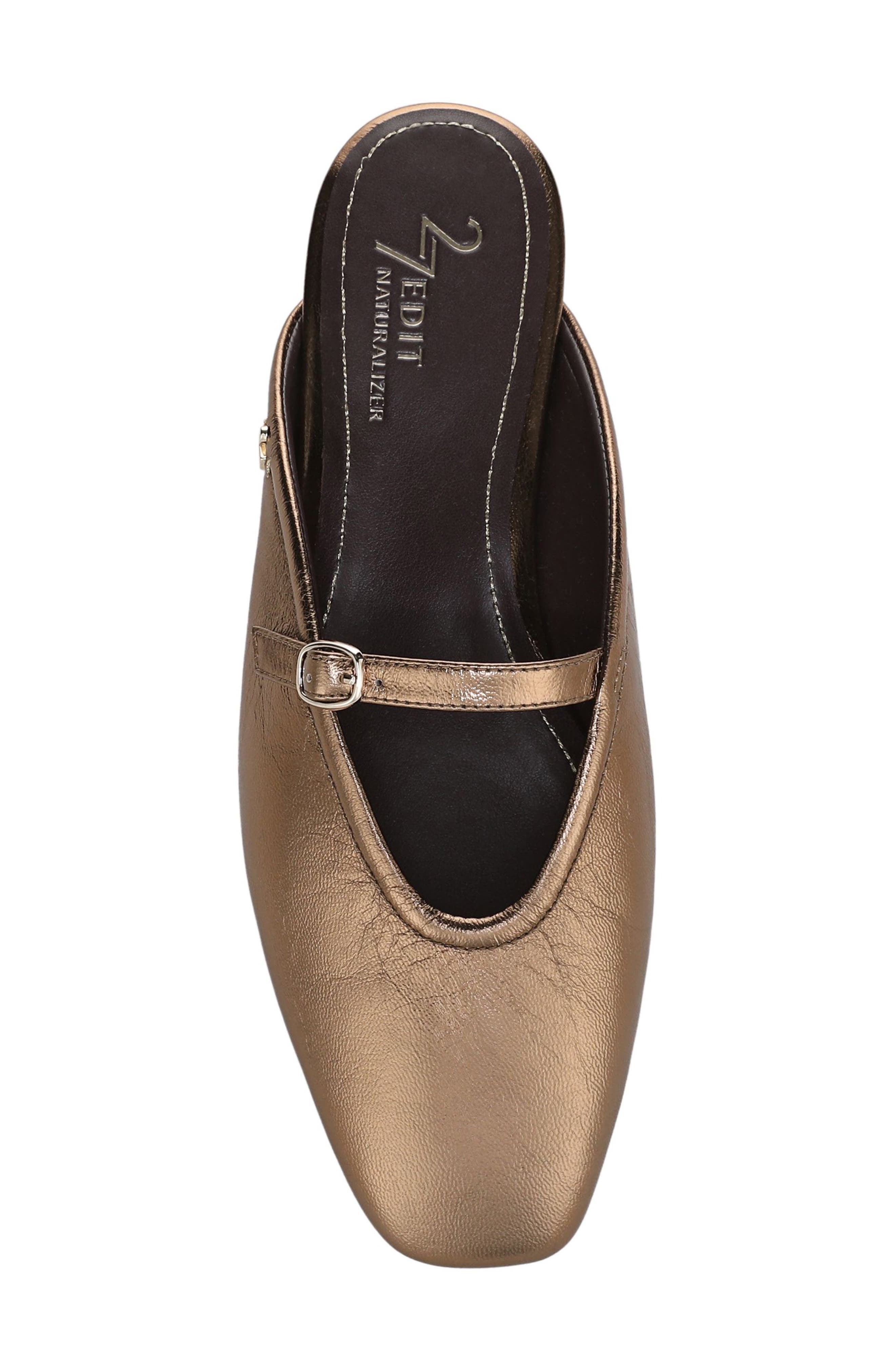 27 EDIT Naturalizer Cece Mary Jane Mule, Alternate, color, Old Gold