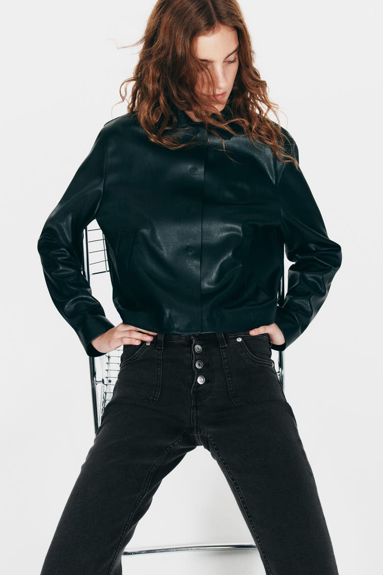 Flared Regular Jeans, Alternate, color, Washed black
