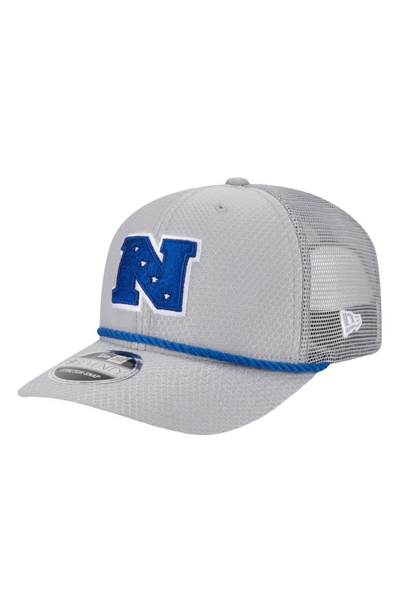 Men's New Era  Gray Minnesota Vikings 2025 Pro Bowl 9SEVENTY Stretch-Snap Hat, Alternate, color, Gray