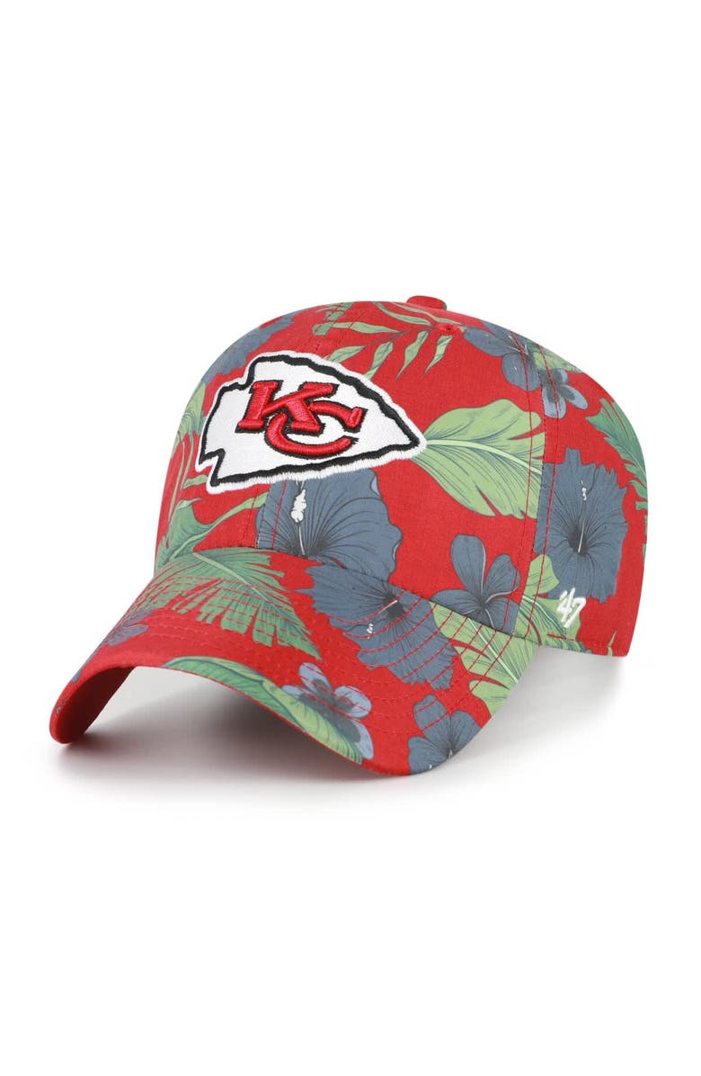 '47 Men's '47 Red Kansas City Chiefs Beach Side Clean Up Adjustable Hat, Main, color, Red