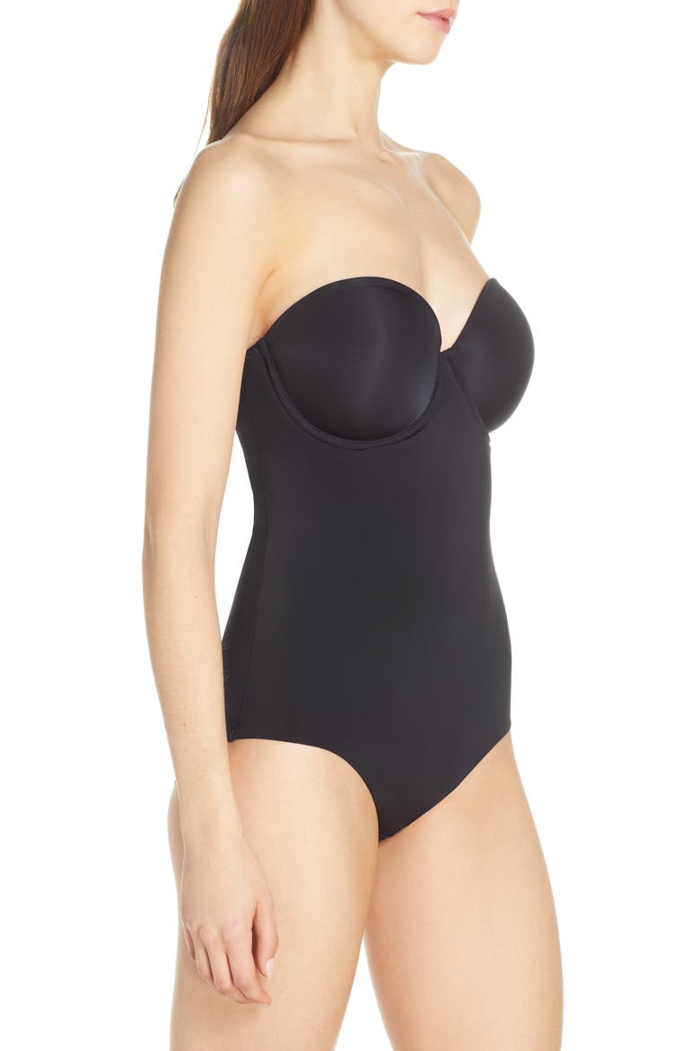 Red Carpet™ Strapless Shaping Bodysuit, Alternate, color, BLACK