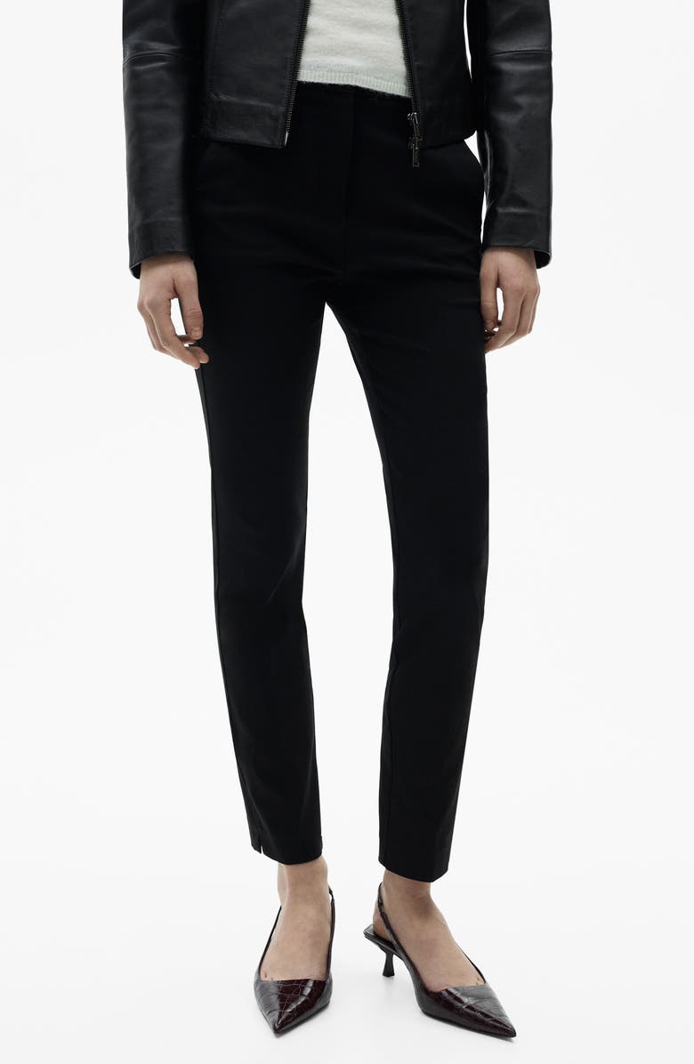 MANGO Crop Skinny Pants, Main, color, 