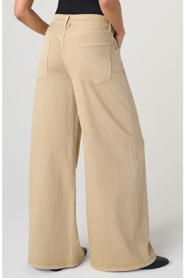 Kit High Waist Relaxed Wide Leg Jeans, Alternate, color, LIGHT KHAKI