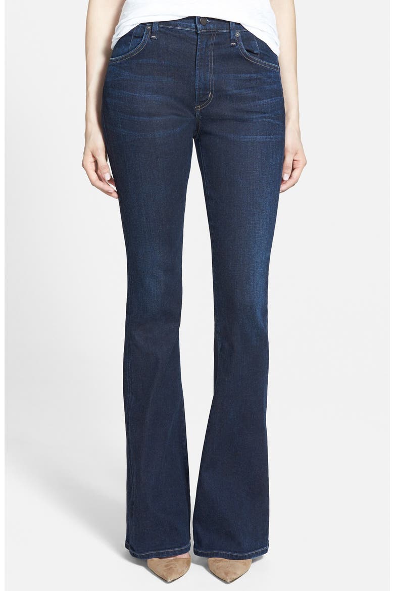 'Fleetwood' High Rise Flare Jeans, Main, color, RITUAL