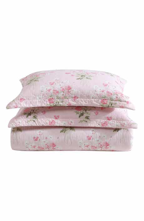 Laura Ashley Veronica's Bouquet Cotton Quilt Set