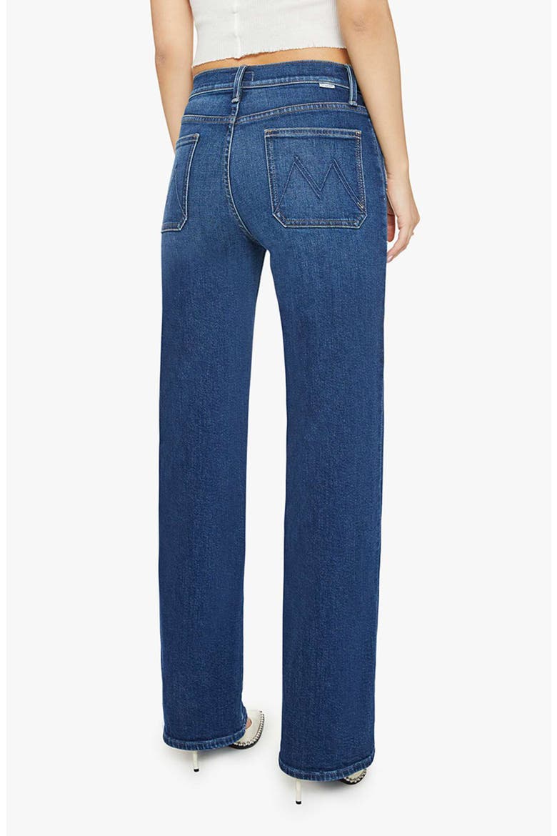 The Lil Rambler Patch Pocket High Waist Straight Leg Jeans, Alternate, color, THESE BOOTS ARE MADE FOR WALKING