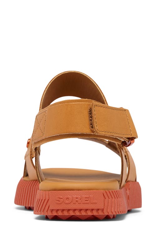Sorel Ona Ave Slingback Sandal In Brown