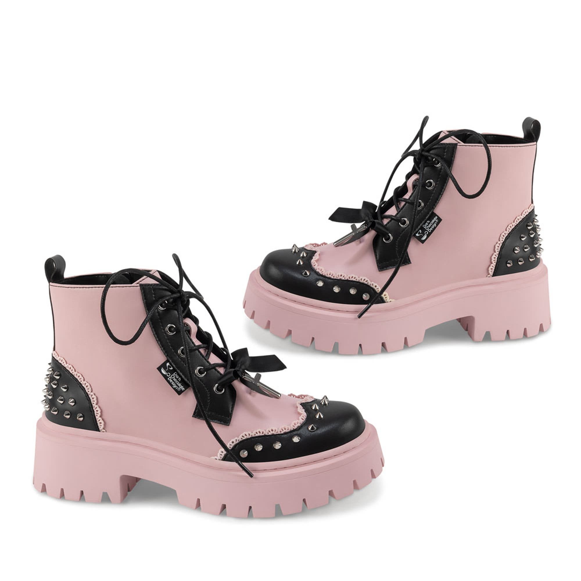 Dolly Revolt Chunky Platform Boots, Alternate, color, Dolly Revolt