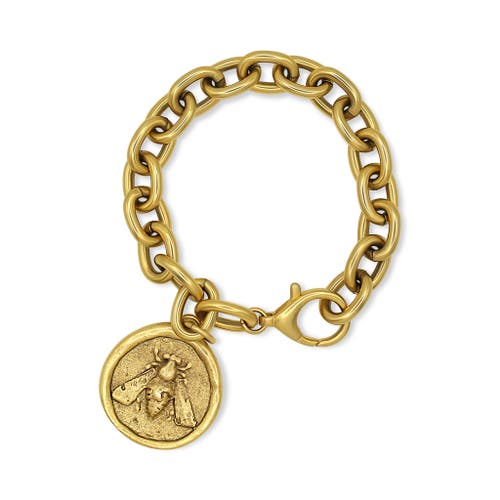 Bowood Lane Brix Bracelet In Gold