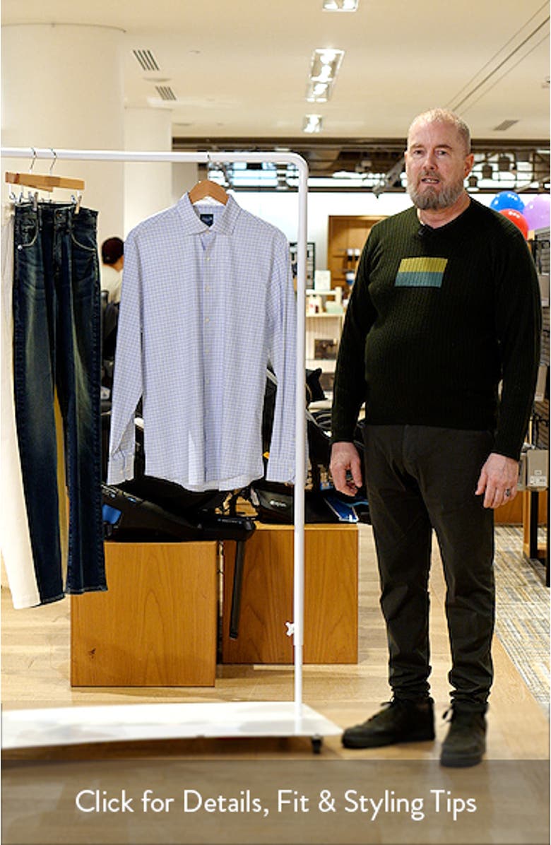 Briney Tattersall Check Everyday Performance Button-Up Shirt, sales video thumbnail