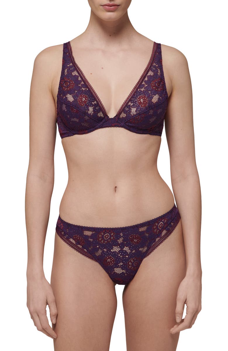 Simone Perele Festive Tanga, Alternate, color, 