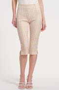 Isaac Mizrahi New York Print Ponte Capris