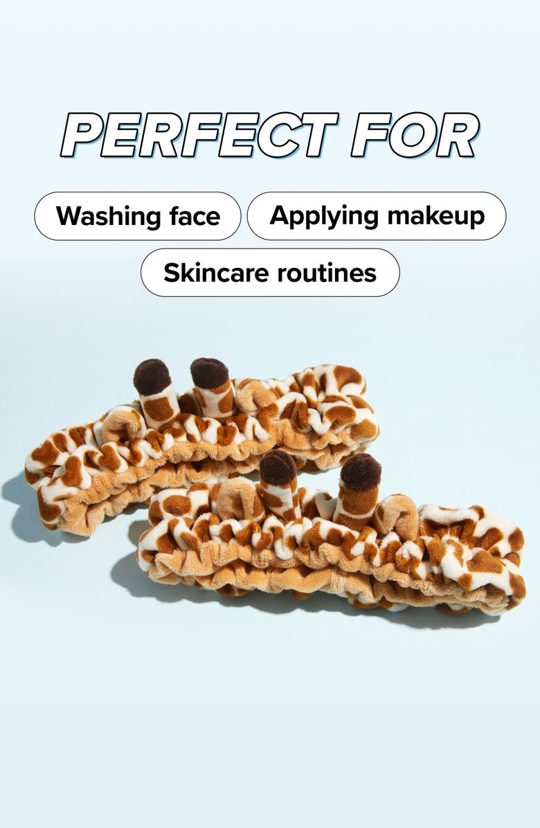 I DEW CARE Giraffe Skincare Headband, Alternate, color,
