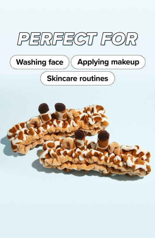 I Dew Care Giraffe Skincare Headband In No Color