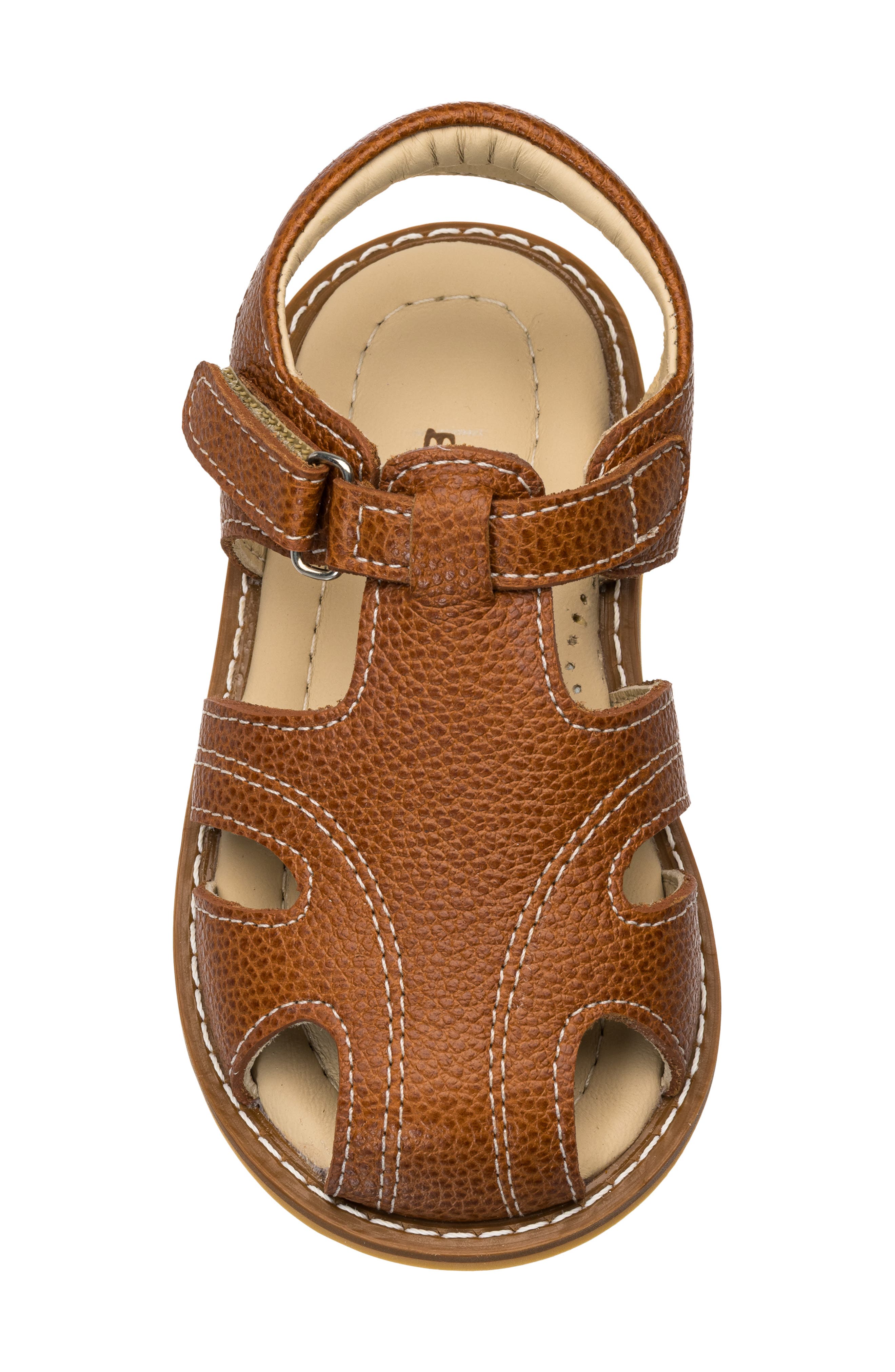 Elephantito Kids' Spencer Fisherman Sandal, Alternate, color, Caramel