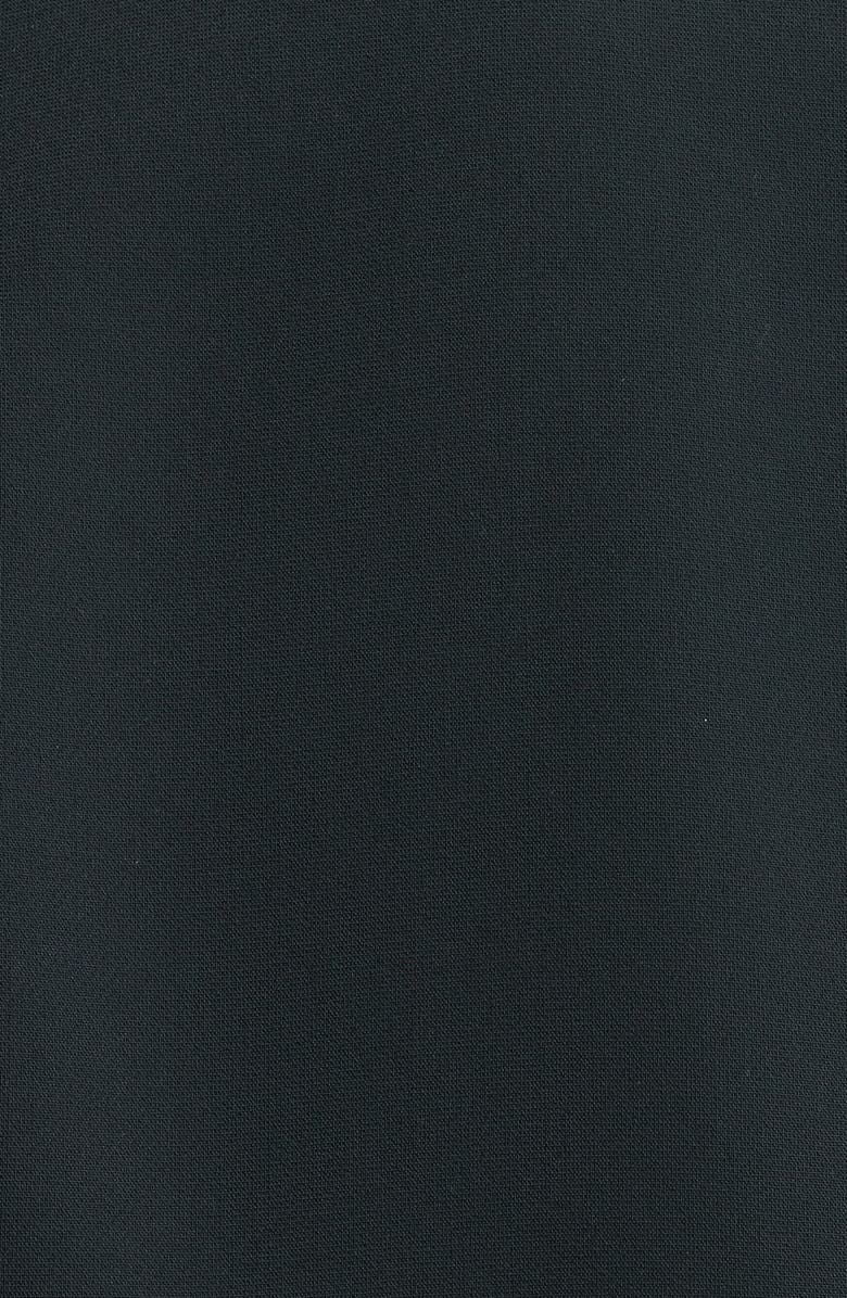 rag & bone Jennie Elbow Sleeve Crepe Blazer, Alternate, color, Black