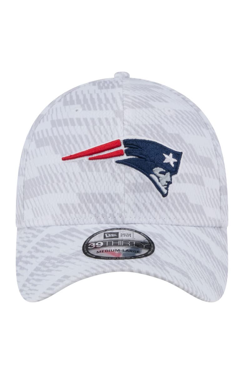 New Era Men's New Era  White New England Patriots Gameday Graded 39THIRTY Flex Hat, Alternate, color, 