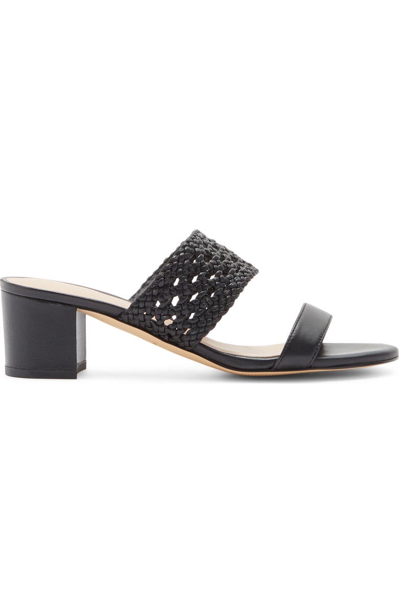 Stuart Weitzman Briar Slide Sandal, Alternate, color, Black