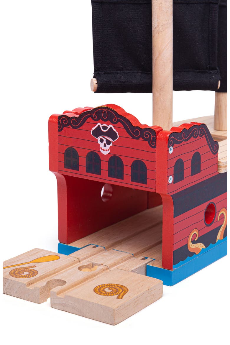 Pirate Galleon, Alternate, color, Red