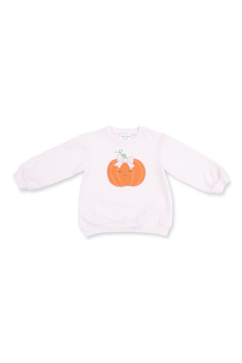 Kids' Pumpkin Graphic Sweatshirt, Main, color, PINK
