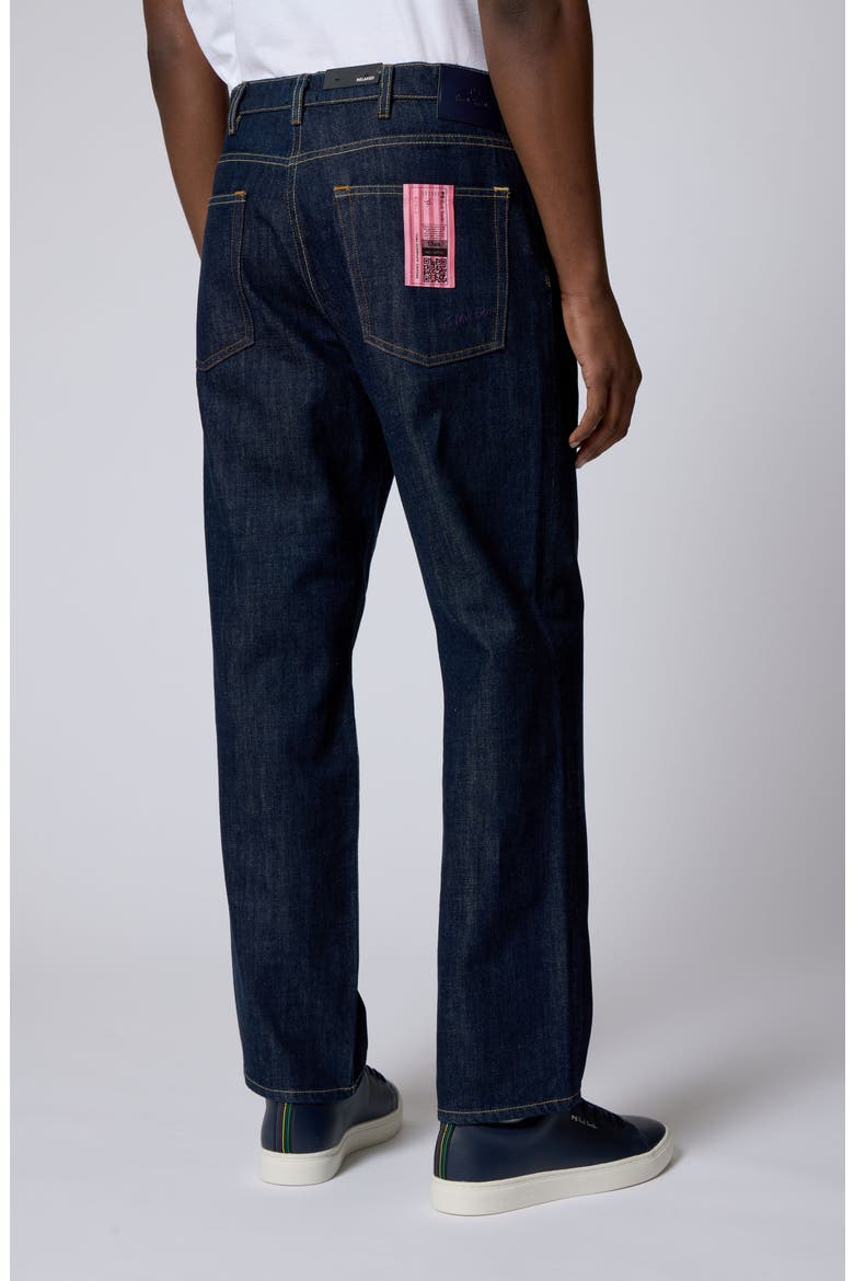 Organic Cotton Relaxed Fit Jeans, Alternate, color, RINSE WASH