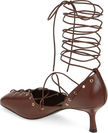 Martine Ankle Wrap Pump