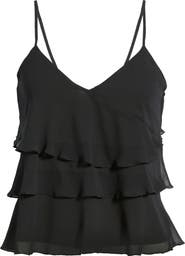 Open Edit Ruffle Tiered Camisole