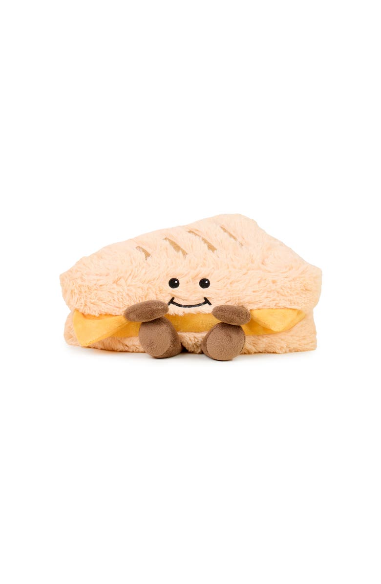 Warmies Grilled Cheese Plush Toy, Alternate, color, Light Brown