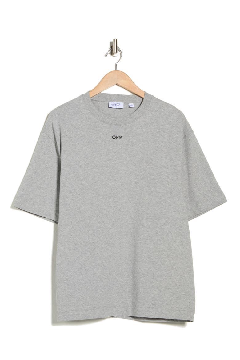 Off Stamp Skate Graphic T-Shirt, Alternate, color, LIGHT GREY MELANGE-BLACK