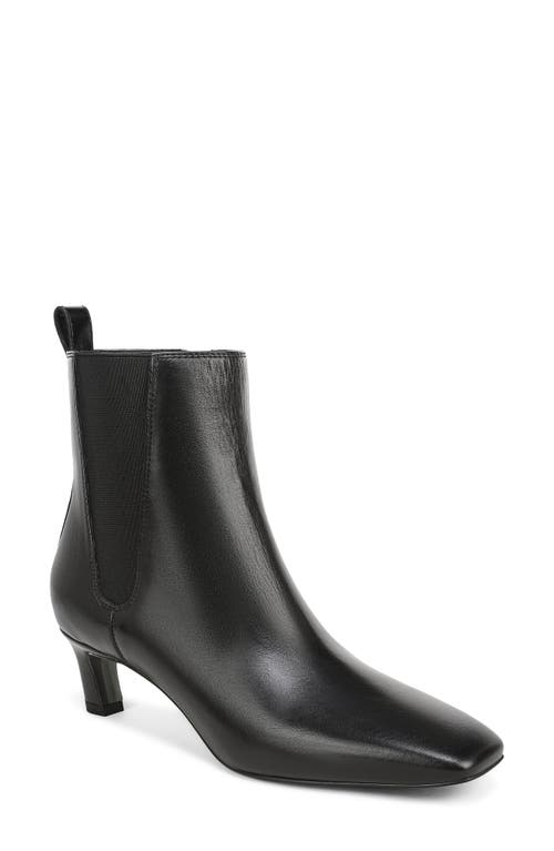Sam Edelman Peony Leather Chelsea Bootie In Black