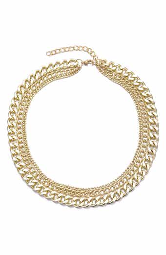 Adornia Layered Chain Necklace