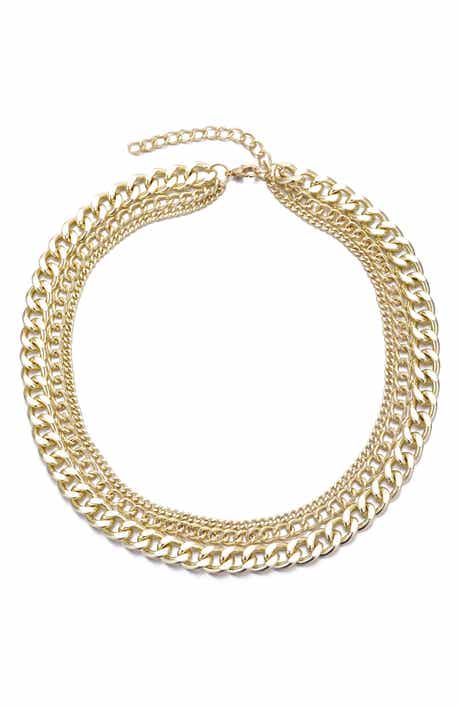 Adornia Layered Chain Necklace