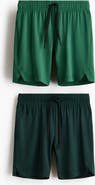 H&M 2-pack sports shorts with drymove