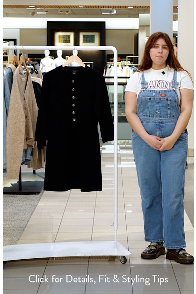 Rib Crewneck Dress video