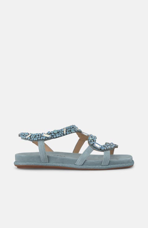Snake Sandal Flat
