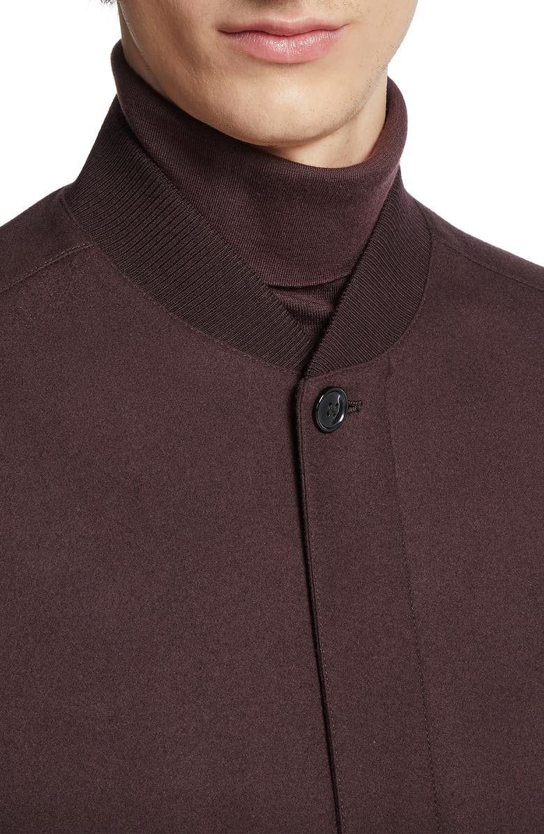 ZEGNA Water Repellent Elements Oasi Cashmere Bomber Jacket, Alternate, color, 