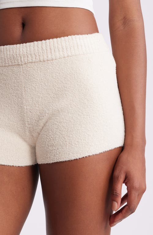 Florence By Mills Chenille Shorts In Whitecap Grey