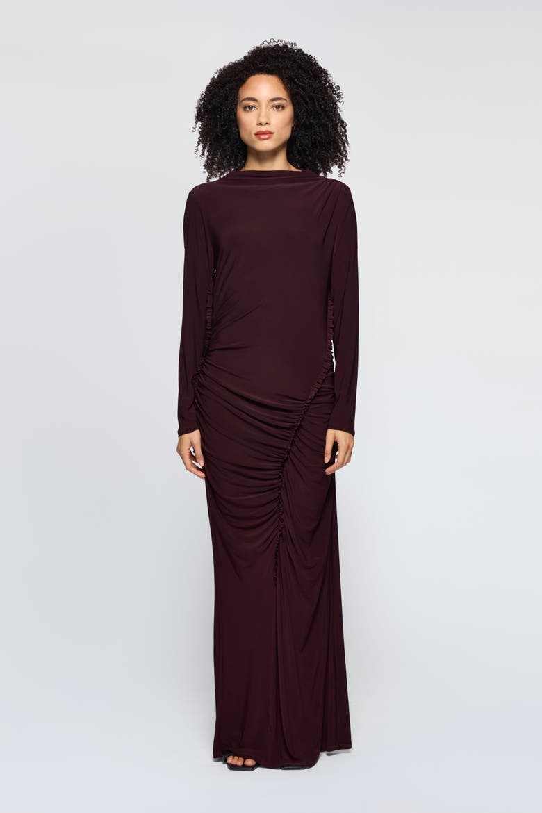 Kasia Dress, Main, color, Plum