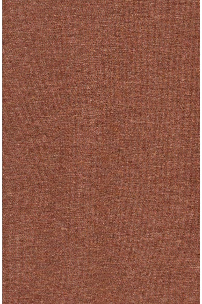 Kids' Solid Reversible Quarter Zip Pullover, Alternate, color, RUST/ OATMEAL
