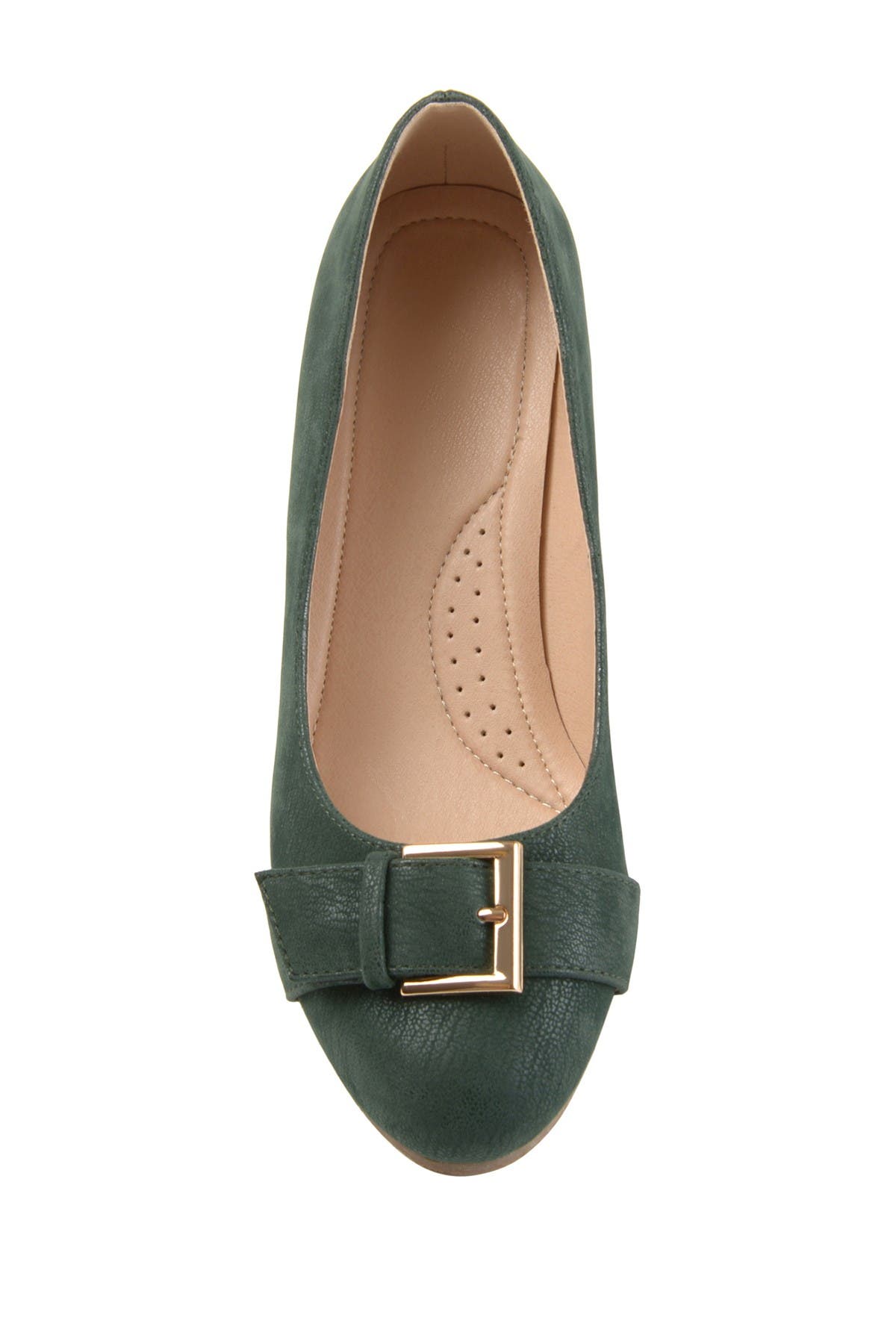 Graysn Wedge Pump, Alternate, color, GREEN
