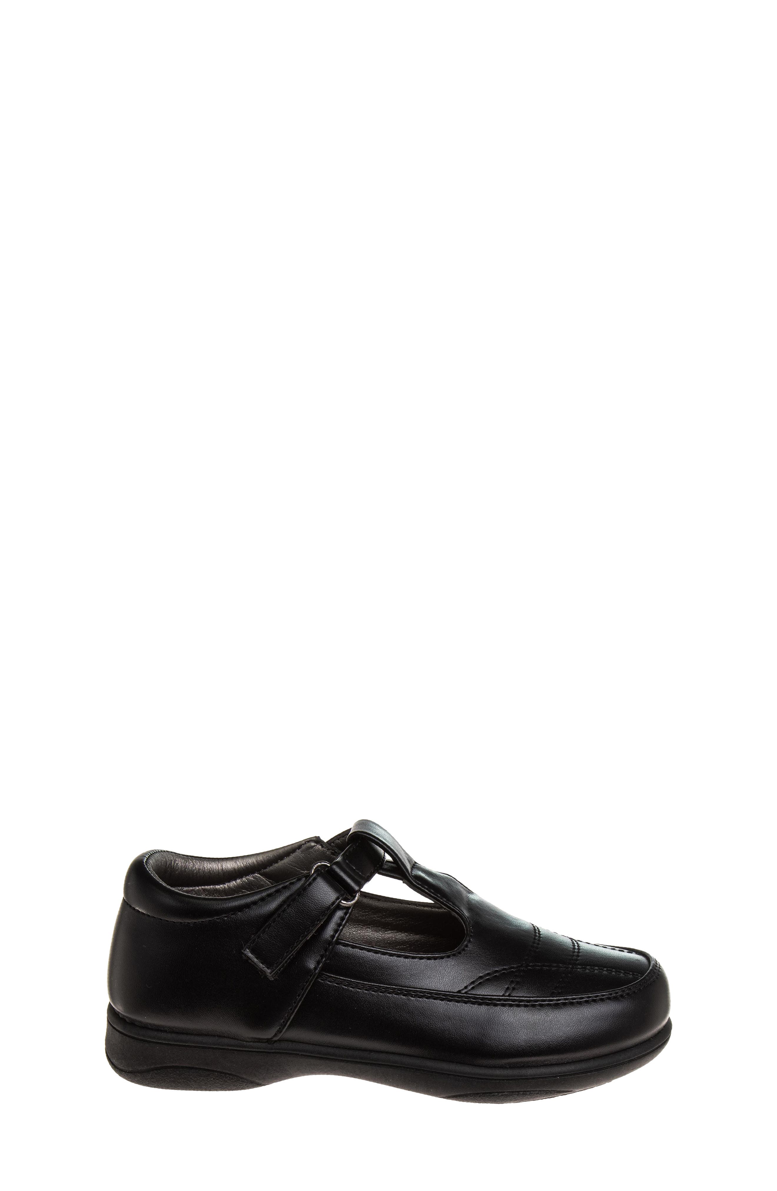 Kids' French Toast T-Strap Mary Jane School Shoes, Alternate, color, BLACK