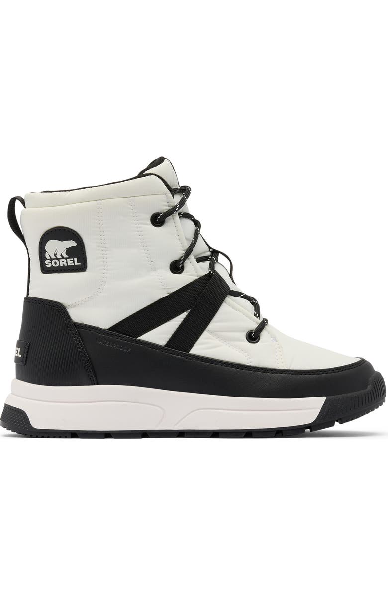 SOREL Whitney III Waterproof Mid Boot, Alternate, color, Sea Salt/ Black