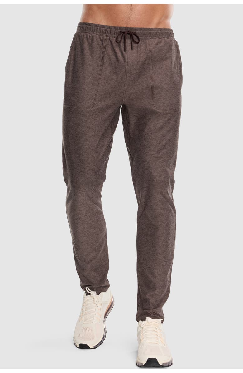 Peloton Dreamblend Rolled Cuff Pant, Main, color, Cocoa