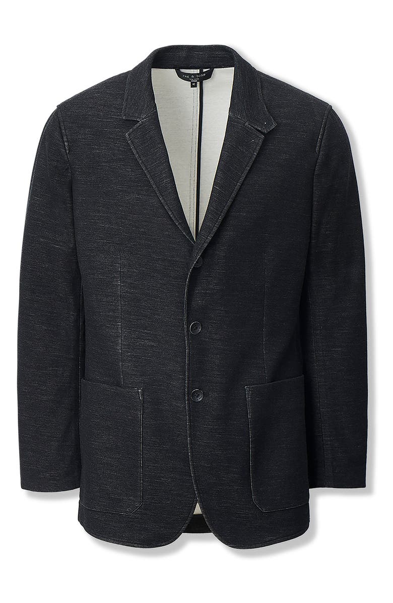 rag & bone Vincent Cotton Knit Blazer, Alternate, color, 