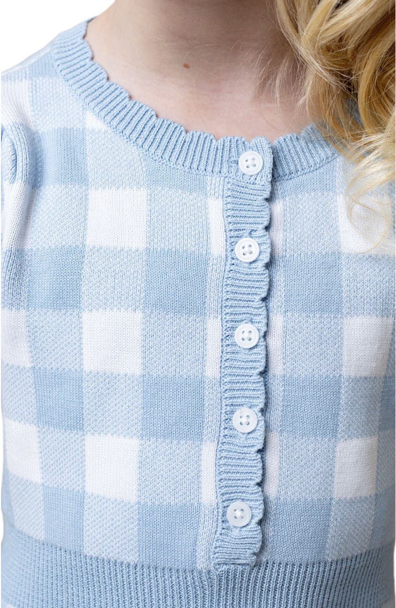 Hope & Henry Girls' Organic Button Front Sweater Dress, Toddler, Alternate, color, 