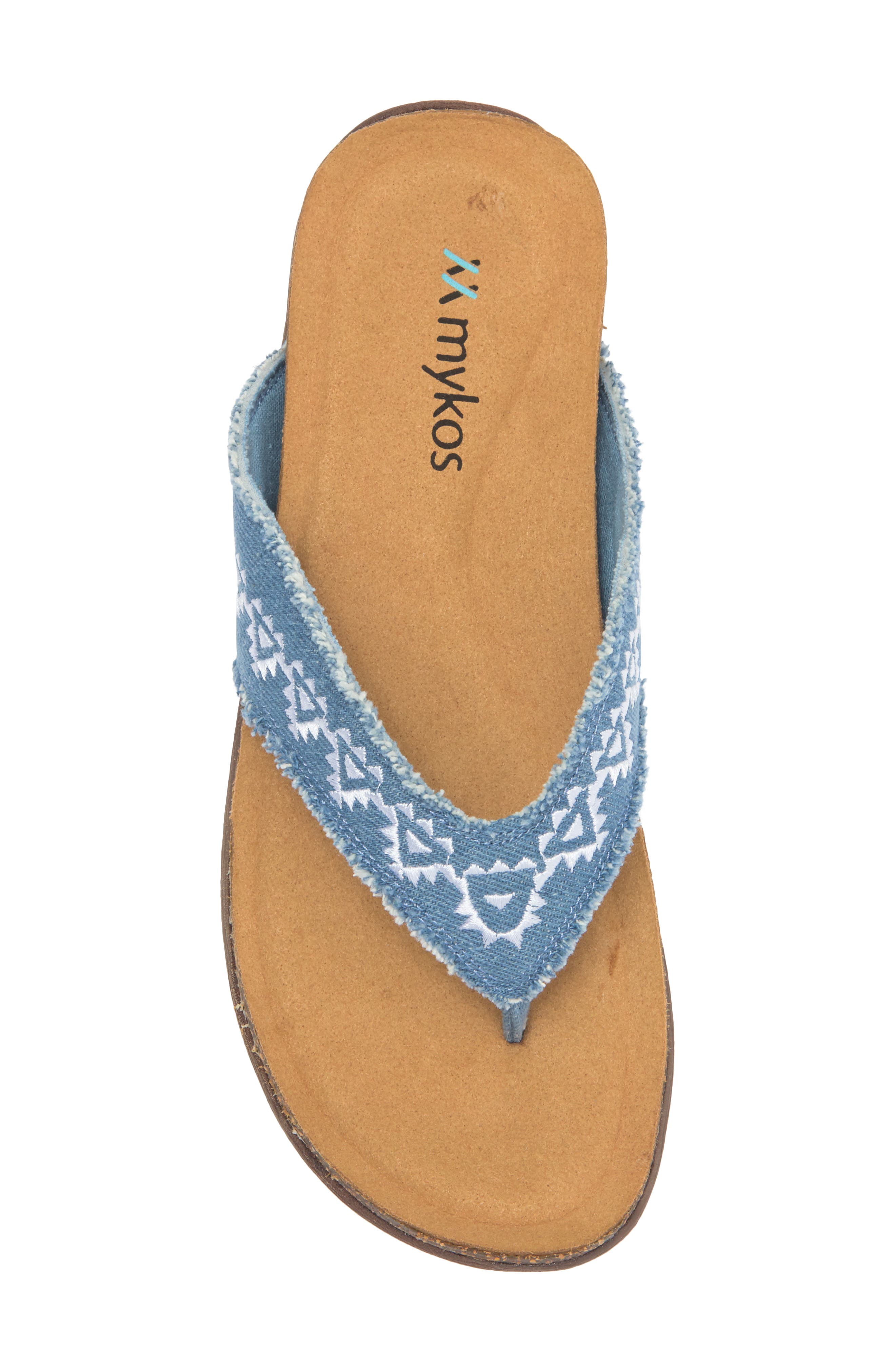 Jovie Flip Flop, Alternate, color, DENIM BLUE