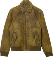 John Varvatos Oakley Leather Jacket