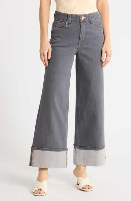 Skyrise Wide Cuff Jeans