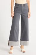 Wit & Wisdom Skyrise Wide Cuff Jeans
