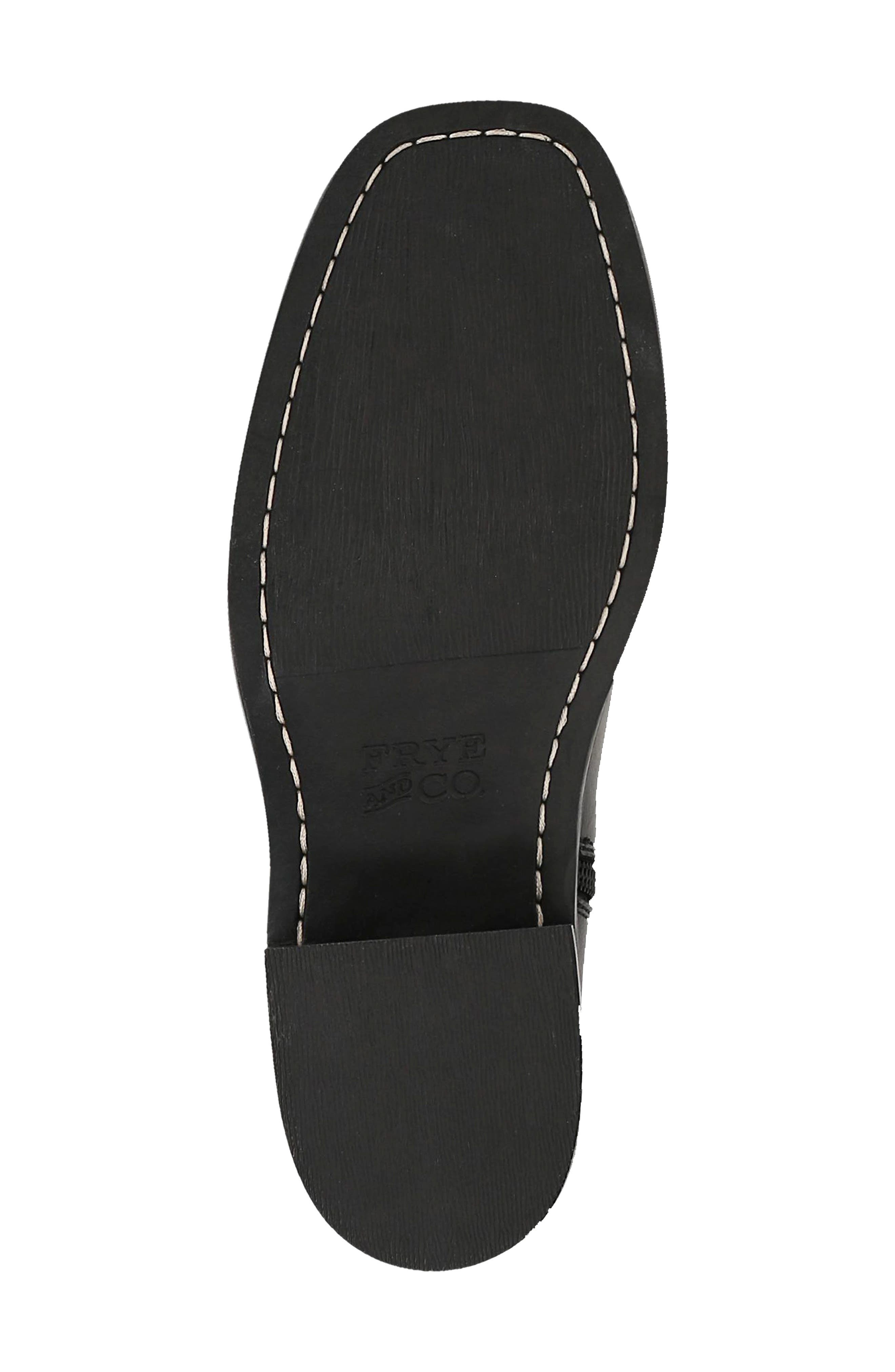 Miranda Low Zip Faux Leather Bootie, Alternate, color, BLACK